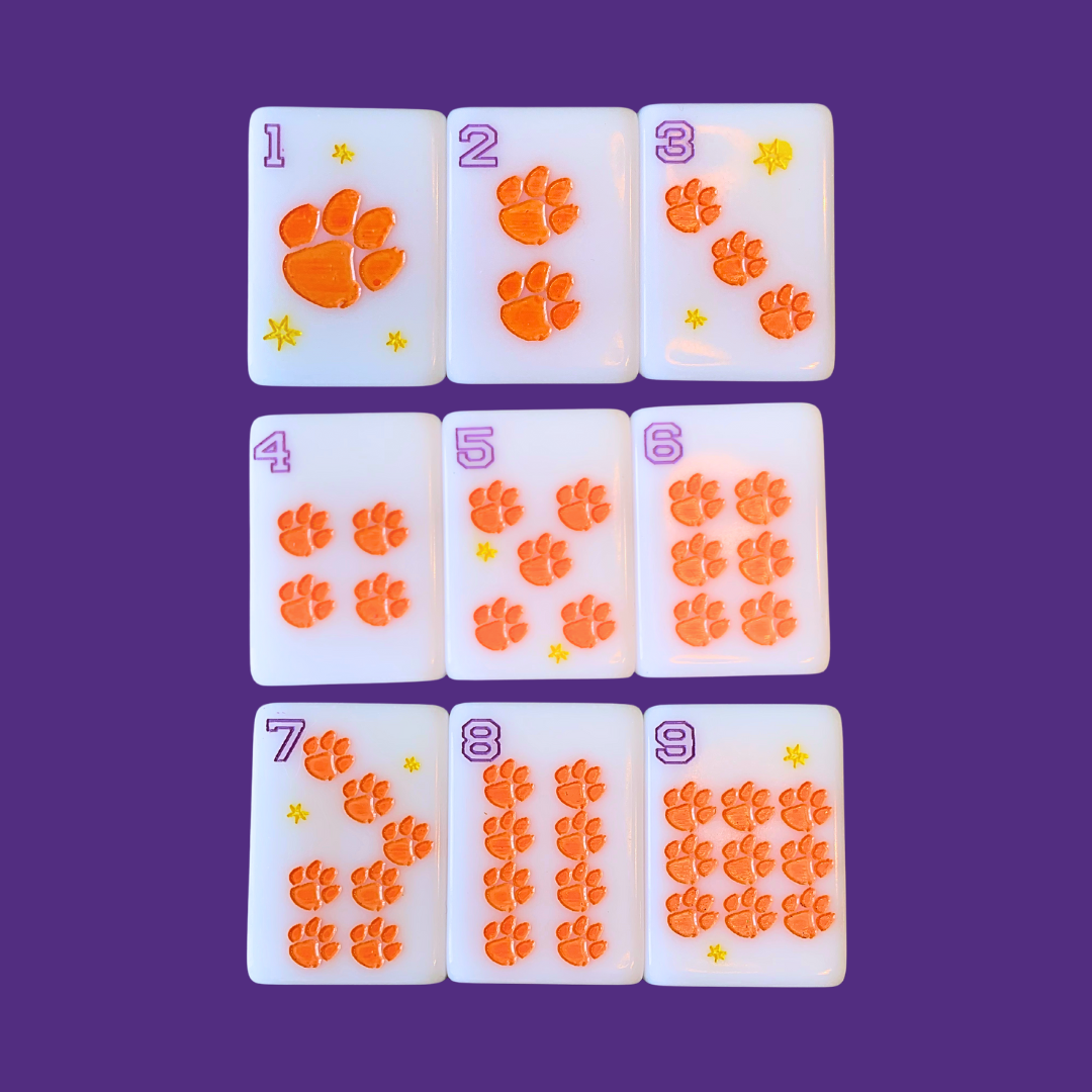 Clemson Set Tiles