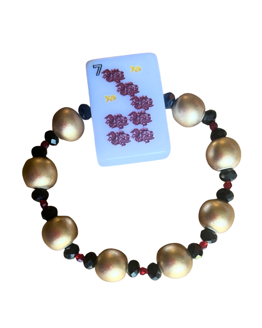 USC Mahjong Tile Bracelets