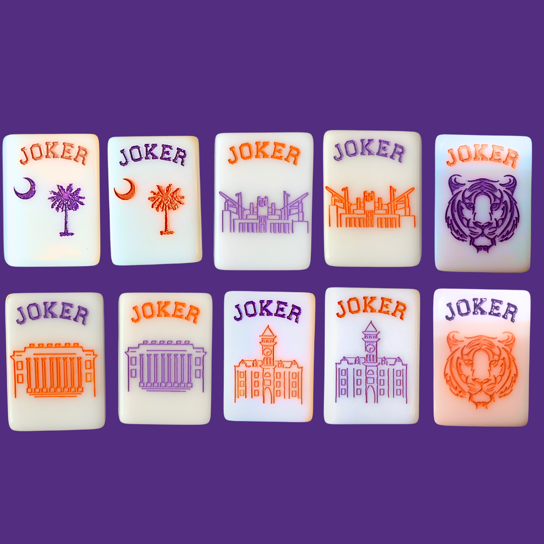 Clemson Set Tiles