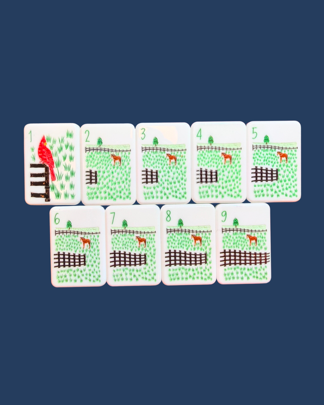 Kentucky Traditions Mahjong Tiles