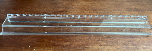Scalloped Acrylic Racks