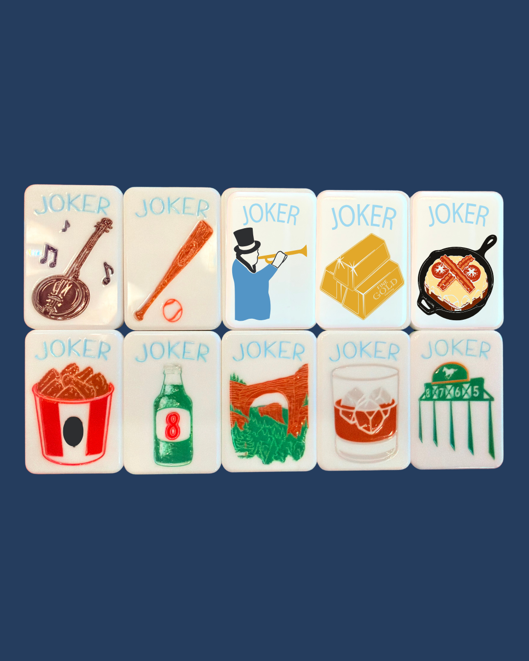 Kentucky Traditions Mahjong Tiles