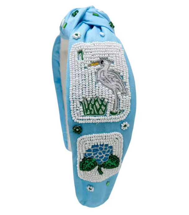 Charleston Knotted Mahjong Headband